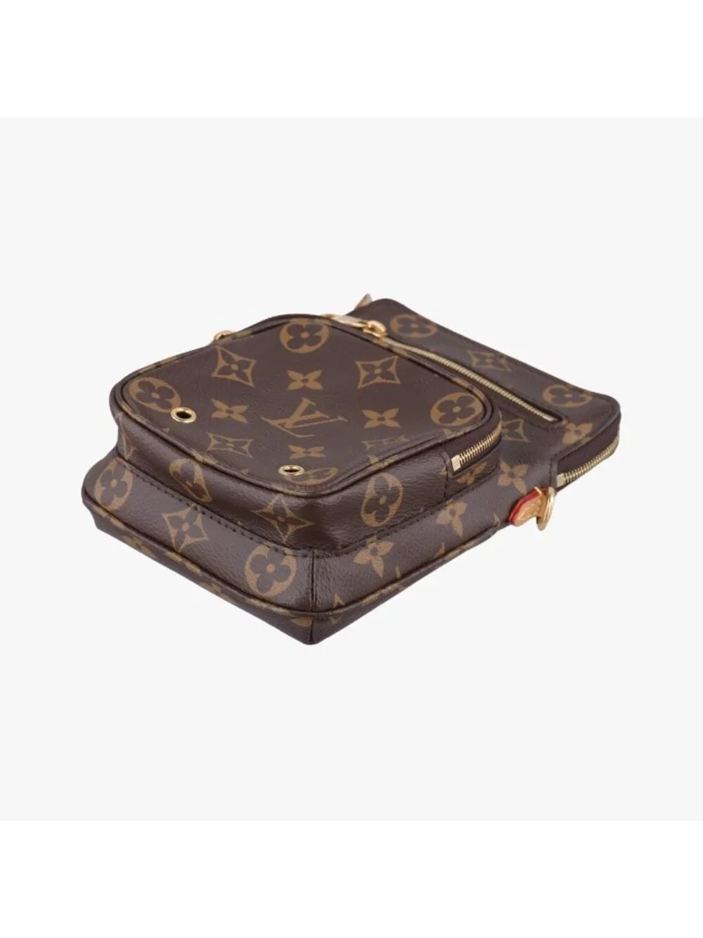 Louis Vuitton Utility Monogram Brown Canvas Shoulder Bag